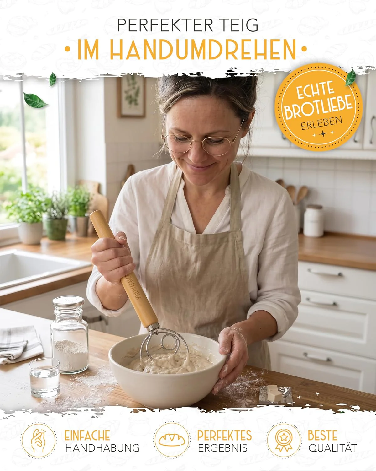 Dänischer Schneebesen & Bäckermesser 2er Set - Image 7